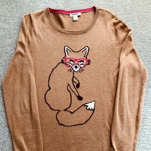 Old Navy Fox Sweater - Size Small
